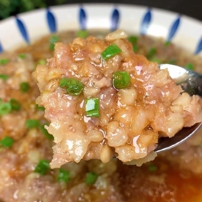 孩子爱吃的蒸肉饼