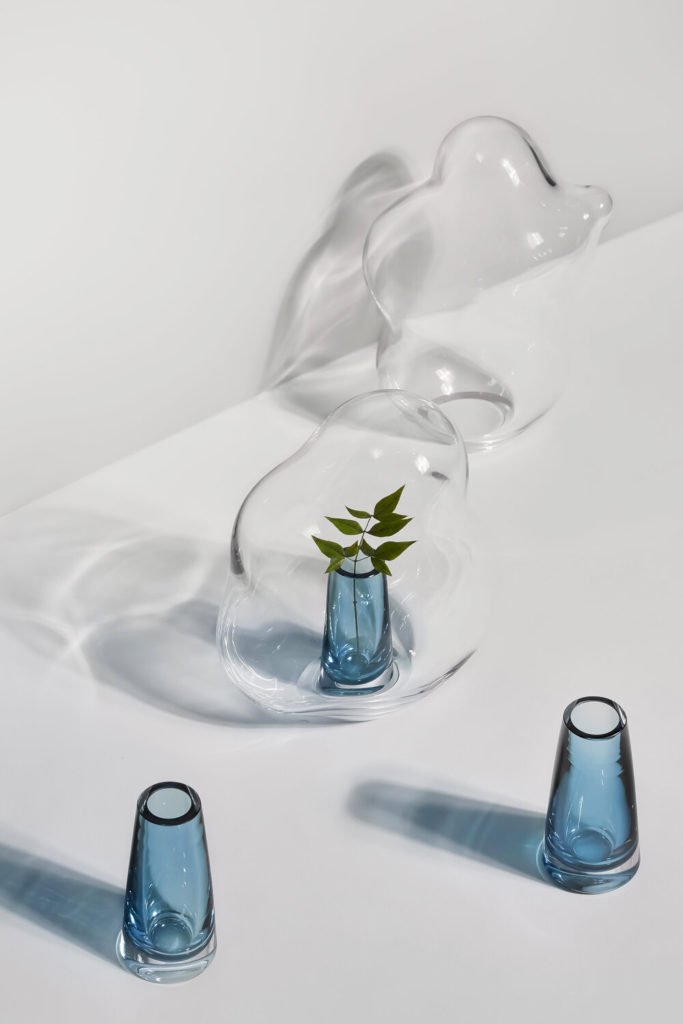 云朵花瓶……吹一个肥皂泡泡，把花包起来