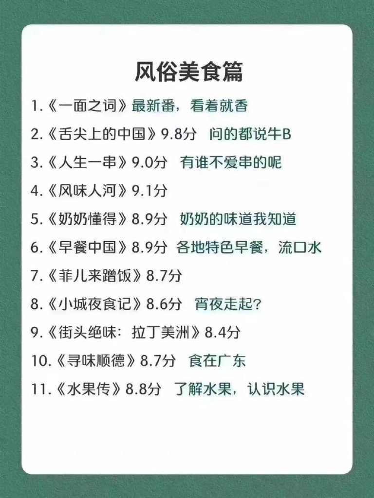 89部超全纪录片，历史法律生物心里经济都有哦，快收藏起来慢慢看～